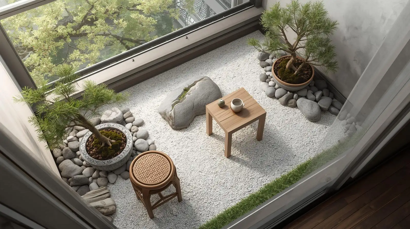 Ban công xanh Zen – Hơi thở thiên nhiên trong từng góc nhỏ