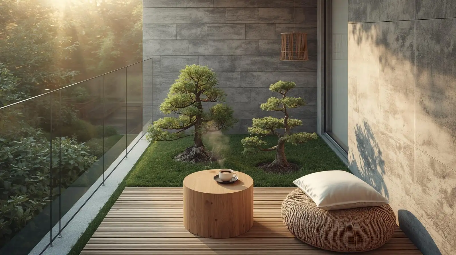 Ban công Zen hiện đại – Tối giản đến tinh tế