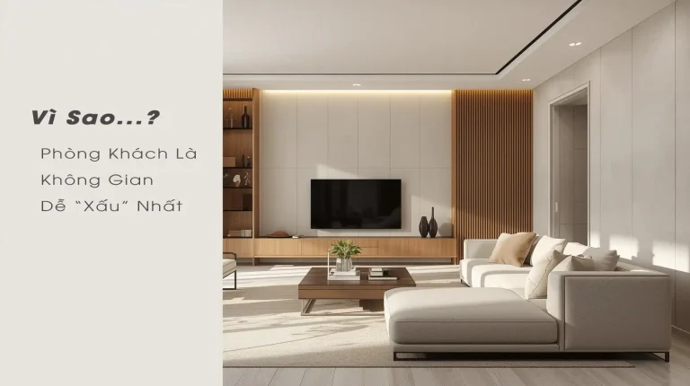 Vì Sao Phòng Khách Là Không Gian Dễ “Xấu” Nhất Giải Mã 3 Nguyên Nhân Khiến Gia Chủ Luôn Thất Bại Khi Bố Trí Nội ThấtVì Sao Phòng Khách Là Không Gian Dễ “Xấu” Nhất Giải Mã 3 Nguyên Nhân Khiến Gia Chủ Luôn Thất Bại Khi Bố Trí Nội Thất