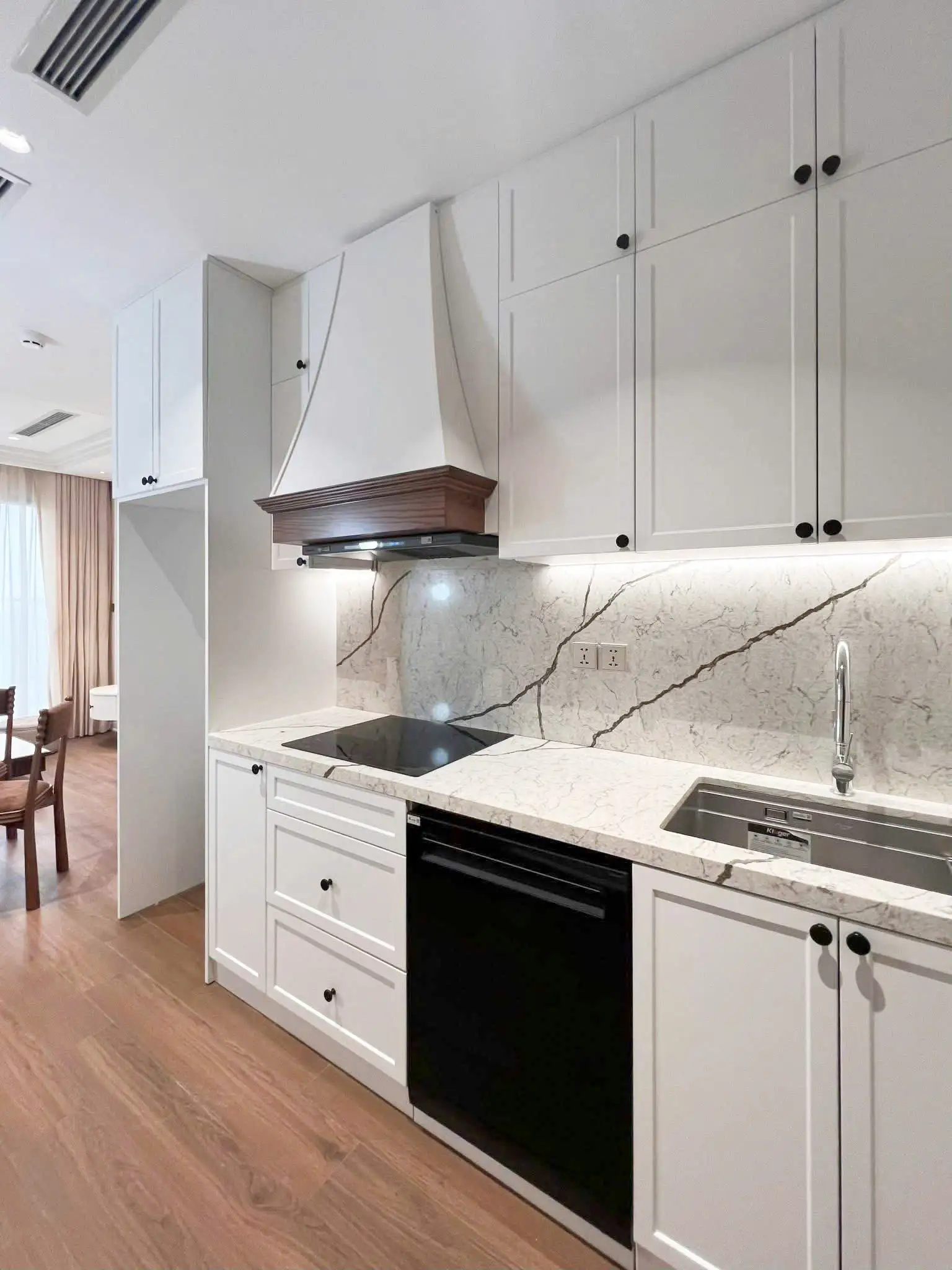 Căn hộ hiện đại tối giản do nội thất Agoo thi công