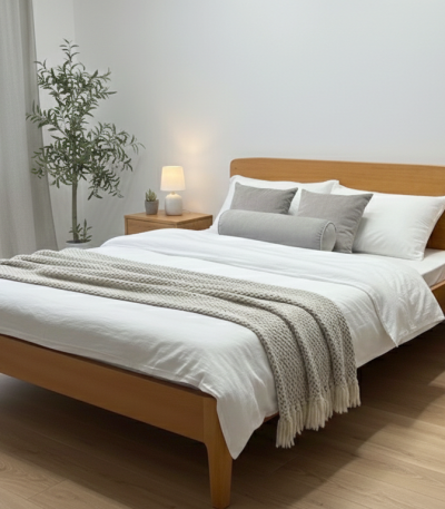 Giường Ngủ Tối Giản Mod Ash - GN0015 Xu Hướng Nội Thất Minimalism 2026