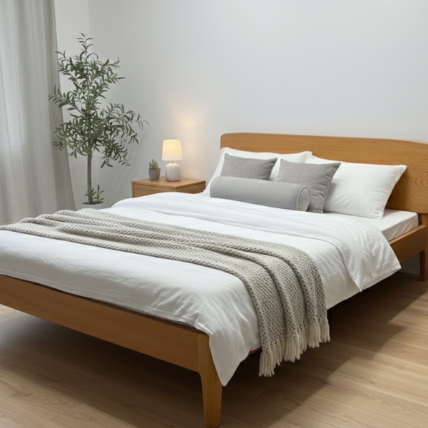 Giường Ngủ Tối Giản Mod Ash - GN0015 Xu Hướng Nội Thất Minimalism 2026