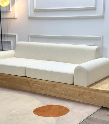 Sofa Nara đệm mút K43 bọc vải Cozy cao cấp dài 2m4