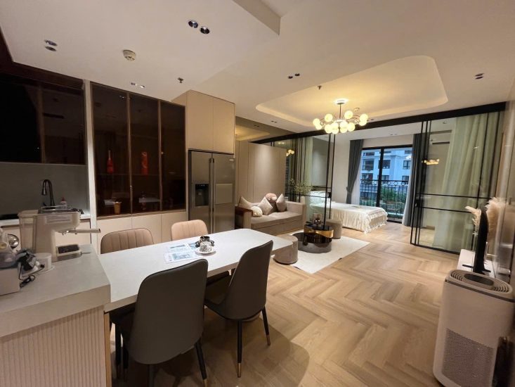 thi công nội thất modern luxury căn hộ 2026