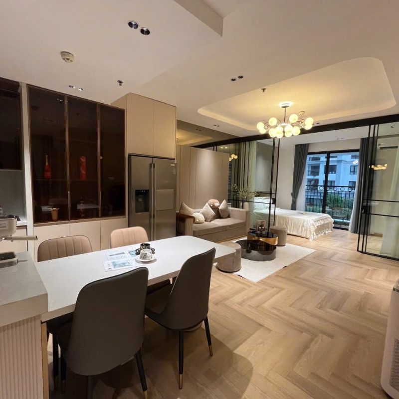 thi công nội thất modern luxury căn hộ 2026