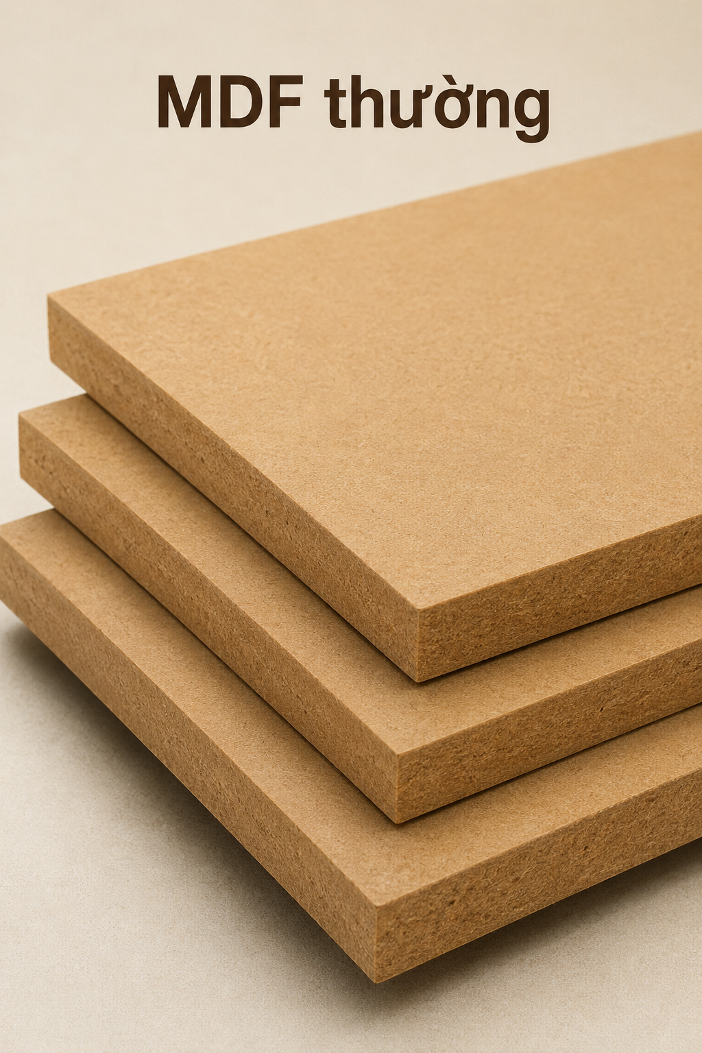 Cốt gỗ công nghiệp MDF thường tiêu chuẩn
