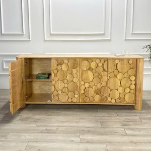 Ảnh hoàn thiện 2 dự án Sideboard Orbit Ash