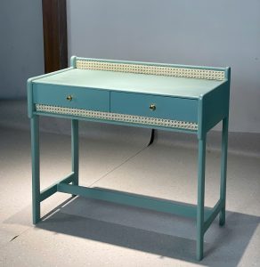 Ảnh hoàn thiện 2 dự án Bàn làm việc Hana Mint Cane