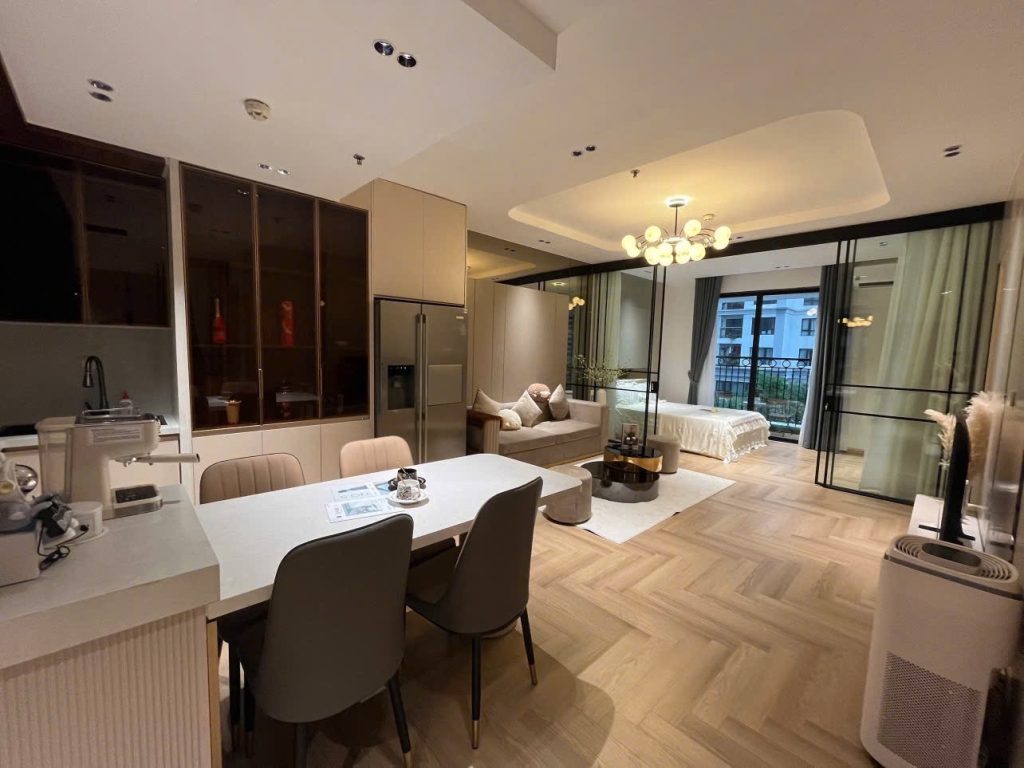 Căn hộ 78m2 phong cách Scandinavian hiện đại tại Times City Hà Nội hoàn thiện bởi Agoo