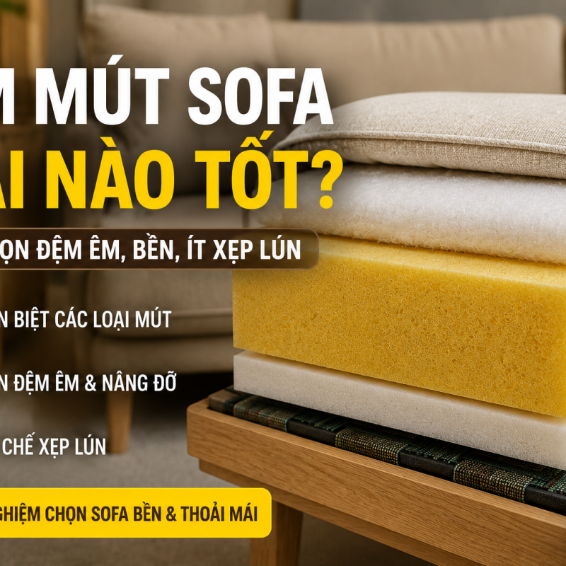 đệm mút sofa loại nào tốt