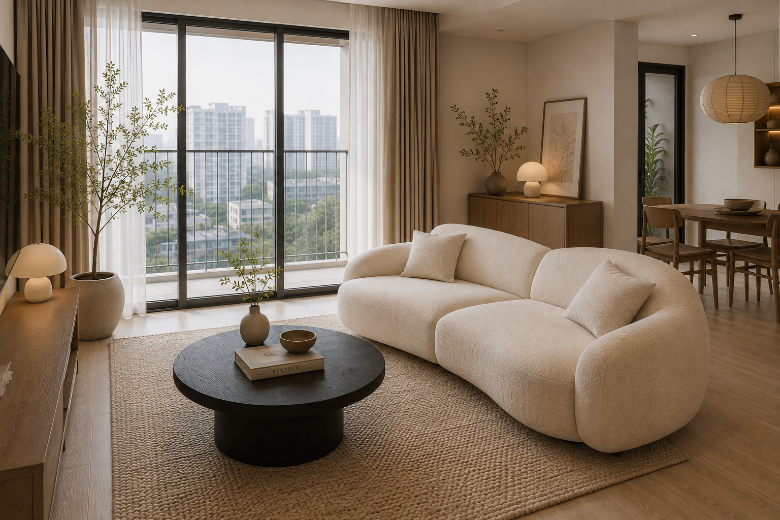 Mẫu 6 – Sofa văng nhỏ cho chung cư