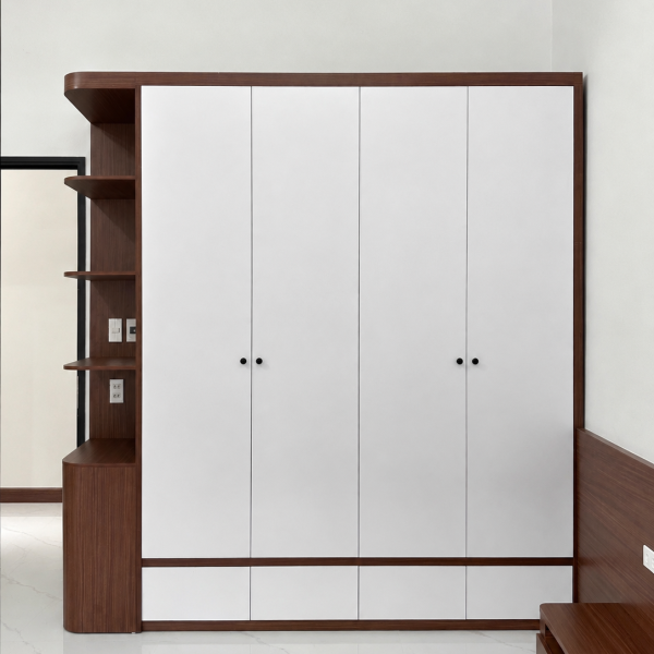 tủ quần áo mdf lõi xanh chống ẩm
