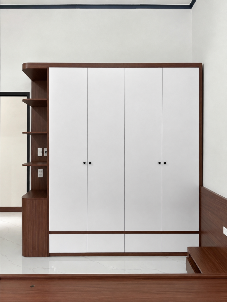 tủ quần áo mdf lõi xanh chống ẩm