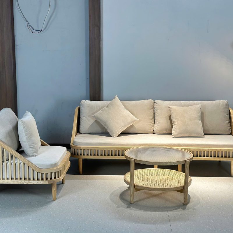 bộ sofa kbh gỗ tần bì chị hà hồ tùng mậu hà nội trước khi giao